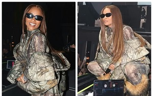 Ciara Stuns In Racy Catsuit As She Marks Her 40th Birthday In New York