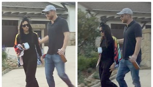 Meghan Markle And Harry Take Kids To Santa Barbara