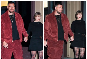 Taylor Swift Seen Out On A Date With Travis Kelce In New York City