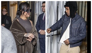 Rihanna And A$AP Rocky Seen Leaving  Paris Hotel After Rapper Was Hit With $1m Lawsuit