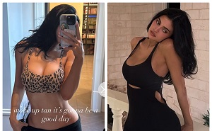 Kylie Jenner Flaunts Cleavage In Tiny Bra In Latest Post