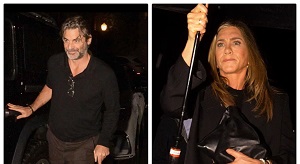 Jennifer Aniston Enjoys Date Night With Jim Curtis