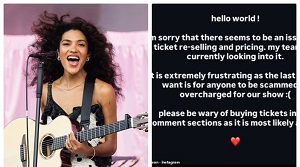Olivia Dean Hits Out At 'Disgusting' Ticketing Companies Amid Reselling Scandal