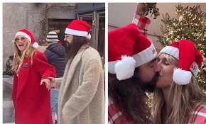 Heidi Klum And Tom Kaulitz Enjoy A Romantic Ice Skating Date