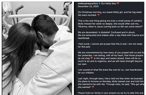 Melissa Mae Carlton Announces Death Of Daughter Year After Other Daughter Died