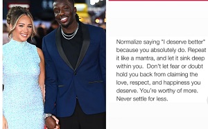 Megan Moore Shares Cryptic Post About Split From Dejon Noel-Williams