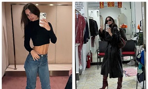 Emily Ratajkowski Shows Off Abs In Crop Top In New Snaps