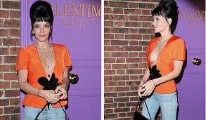 Lily Allen Attends Valentino Beauty Bash In London