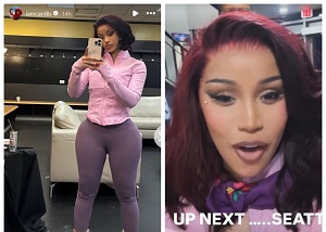 Cardi B Posts Sexy Selfie After Removing BBL