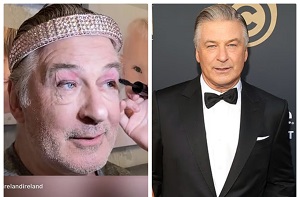 Alec Baldwin Gets Pampered By Daughters With A Makeover