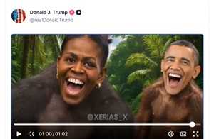 Trump Denies Posting Racist Obama Video, Refuses To Apologize