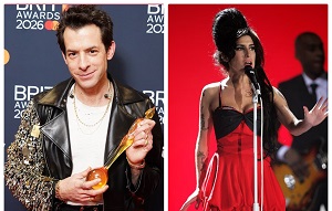 Mark Ronson Pays Tribute To Amy Winehouse At The BRIT Awards