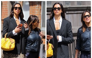 Dua Lipa Seen Out With Mum Anesa In NYC