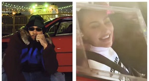Lewis Hamilton Takes Kim Kardashian For A Spin In Rare Ferrari In Japan