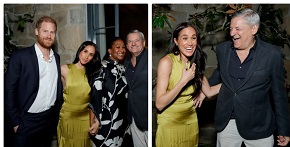 Meghan Markle And Harry Attend A Star-Studded Party In Montecito