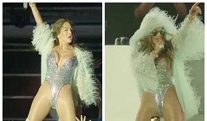 Jennifer Lopez Makes Coachella Debut With Surprise Performance Alongside David Guetta