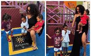 Rihanna Takes Her Kids To Barbados Street Where She Grew Up
